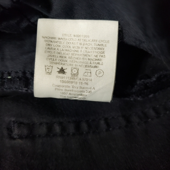 Tory Burch Stretch Slim Fit Straight Leg Jeans-Size 24 - Picture 9 of 9